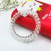 Cuerda de Teléfono Transparente tipo Gel, Goma para el Cabello, Anillo de Resorte Duradero para Teléfono, Cuerda para Cola de Cabello Nueva de Verano, Fresca y Versátil