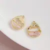 [Serie Oceánica] Colgante de Cola de Sirena Estrella de Amor Incrustada Colgante Hecho a Mano DIY Accesorios para Pulsera Collar