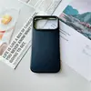 Capinha de Celular Anti-Queda com Cor Pura tipo Pele de Arroz Glutinoso Adequada para Apple 17Promax Capa Protetora Completa Iphone16 15