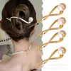 Grampos de Cabelo Transfronteiriços, Presilhas para a Parte de Trás da Cabeça, Grampos de Cabelo em Forma de U da Moda, Acessórios de Cabelo para Mulheres, Estilo Europeu e Americano no Atacado