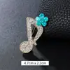 Moda Europea y Americana Broche de Lujo de Alta Gama Corsage Creativo de Nota Pin para Ropa Accesorios para Ropa Símbolos Musicales Femeninos
