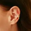 Pendientes de Aleación de Moda Transfronteriza para Vacaciones Europeas y Americanas Orejeras de Clip para Oreja Hueso de Oreja Estrella de Mar Flor Luna Sol de Lujo Ligero Gama Alta
