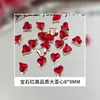 Outono/Inverno Novo Strass Vermelho Super Brilhante para Nail Art Formato Irregular Item Quente Decorações de Strass Mistos Brilhantes Atacado