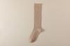 Calcetines de Canalé de Doble Aguja para Mujer, Otoño e Invierno, Algodón Fino, Adelgazantes por Presión, de Caña Alta, de Tubo Largo, Estilo Popular, Calcetines Largos Adelgazantes para Media Pierna, Producto Nuevo