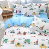 Funda Nórdica 100% Algodón Infantil Pieza Única Dibujo Animado Niña Guardería Siesta 120x150 Funda Nórdica/Juego de Sábanas para Bebé
