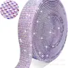 Cores Populares de Gelatina Transfronteiriças Diamante de Resina Cor AB Tira de Diamante Autoadesiva Quente Acessórios para Joias DIY Bolsa para Celular Tira de Diamante Autoadesiva