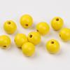 Suministro Transfronterizo de Cuentas de Madera Coloridas de 16 mm para Manualidades DIY, Cuentas Redondas de Madera de Loto, Decoración del Hogar, Cuentas de Madera para Cuentas al por Mayor
