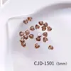 Acessórios Brilhantes de Zircônia 5A em Formato de Coração para Nail Art, Decorações de Unha de Alta Qualidade com Borda Chanfrada e Banhadas, Strass para Unhas, Diamantes em Formato de Coração
