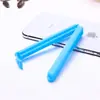 Clips selladores para bolsas de especias, almacenamiento de arroz en la cocina, bolsas coloridas para té y snacks, bolsas de alimentos a prueba de humedad, clips selladores