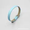 Pulseira de Couro Sintético 8mm Pulseira de Couro PU Pulseira de Personalidade DIY Acessórios de Joias Vestíveis Letra Gotejamento de Óleo