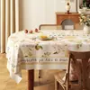 Mantel Estilo Americano Impermeable a Prueba de Aceite Lavable Resistente al Calor PVC Tapete de Mesa Protector de Superficie de Mesa de Centro de Café de Lujo Gama Alta
