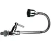 Grifo de Ángulo para Comercio Exterior con Conexión de Tubería de Dos Vías, Grifo Individual Horizontal Montado en Pared