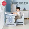 Manlong juego de escritorio y silla pequeños para niños para estudiar, escritorio de escritura ajustable, escritorio y silla para estudiantes de primaria, escritorio y silla para educación temprana en casa