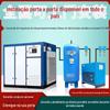 Compressor de Ar Tipo Parafuso com Frequência Variável de Ímã Permanente 15Kw22Kw37Kw55Kw90Kw para Uso Industrial em Larga Escala