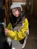 Chaqueta con capucha para niña Primavera y Otoño 2026 Nueva Moda Cortavientos para Niños, Chaqueta con Cremallera para Niños Mayores