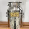 Acero Inoxidable 304 Barril Sellado Tanque Sellado Barril para Leche Vino Barril de Almacenamiento Barril de Arroz Barril de Fermentación Barril de Aceite Barril de Transporte Tanque de Té