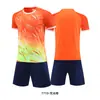 Uniformes de Fútbol para Niños y Niñas Uniformes de Entrenamiento de Verano para Estudiantes Uniformes de Equipo de Juego Camisetas Deportivas de Fútbol Estampadas