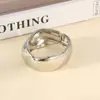 Joyas Transfronterizas Europeas y Americanas Exagerado Grande Brillante Abrazo Pulsera Abierta Anillo Pulsera de Ola