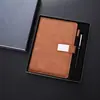 Caixa de Presente para Caderno de Negócios Conjunto de Pen Drives A5 Caderno B5 Atividade de Volta às Aulas para Estudantes Conjunto de Presente