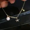 Acessórios DIY Prata de Lei S925 Base para Pulseira Estrela Pérola Acessórios Base para Pulseira Exquisita Prata 6-10mm