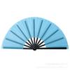 Abanico de Kung Fu, Abanico Rojo Sonoro de Tai Chi, Abanico Plegable Universal de Danza China, Artes Marciales Marco de Plástico Abanico de Danza Genuino 33.3cm