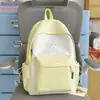 Mochila Ins Linda Estilo Bosque con Estrellas, Mochila Ligera Estilo Coreano para Estudiantes Mujeres, Gran Capacidad, Elegante Bolso de Doble Hombro para Estudiantes de Secundaria y Preparatoria