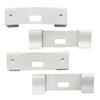 Persianas Verticales 89mm Clips Metálicos Simples Persianas Verticales Blancas Clips Colgantes de Repuesto Accesorios