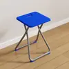 Taburete Plegable para Uso en Casa, Taburete Cuadrado Simple de Plástico, Adecuado para Lugares, Montaje en Coche, Portátil para Exteriores, Fácil de Guardar, Engrosado, Estable, Impermeable