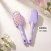 Peine de Cojín de Aire Electroplateado de Lujo Ligero para Niñas, Alisado de Cabello, Masaje del Cuero Cabelludo, Peine para Estilismo del Cabello, Uso en Casa, Peine para Niños, Caja de Regalo, Empaque en Ampolla, En Stock al por Mayor