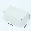 Caja de conexiones impermeable para exteriores IP65, caja de conexiones impermeable de plástico ABS, caja de cables, caja de alimentación sellada para exteriores