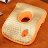 Almohada de siesta de algodón con memoria de ratán helado, artefacto para dormir sobre la mesa para estudiantes de primaria, tapete para el almuerzo, almohada de verano
