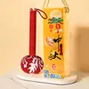 Regalos para el Festival de Mediados de Otoño, Souvenirs, Martillo de Salud de Artemisa Hecho a Mano, Martillo de Artemisa de Satén de Seda, Actividades de Team-Building para Empresas, Regalos Creativos