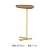 Mesa de Cabeceira Mini de Madeira Maciça, Estreita e Pequena, 20cm, Mesa Lateral Moderna Simples para Sofá, Armário de Cabeceira, Armazenamento Criativo para Espaços Pequenos