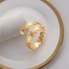 Anillo de servilleta de metal con hoja para mesa de boda, hebilla para servilleta europea, dorado y plateado, anillo de servilleta de alta calidad al por mayor