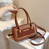 Bolso de Moda Vintage para Mujer 2026 Nuevo Modelo Bolso de Hombro Único Bolso Cruzado Casual Versátil Bolso de Mano Simple Bolso Cuadrado Pequeño