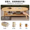 Mesa de centro para sala de estar, adecuada para apartamentos pequeños, diseño moderno y minimalista, ideal para propiedades de alquiler, estilo nuevo y simple, mesita de noche pequeña
