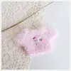 Roupas de Boneca de Algodão 10cm Brinquedo de Pelúcia Fantasia de Vestir Imitação de Pelo de Vison Animal Suéter Decoração Roupa de Substituição