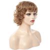 WW2-12 Tocados para Pelucas de Comercio Exterior Tocados para Cabello Corto de Mujer Tocados para Cabello Rizado de AliExpress