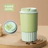 Taza de Café Creativa Transfronteriza, Taza Termo Portátil de Silicona para Hombres y Mujeres, Taza Termo de Aspecto Premium con Acero Inoxidable 304 por Dentro y por Fuera