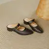 Mules Vazadas de Verão para Uso Externo com Saia, Mules Rasos Respiráveis de Moda Estilo Francês com Bico Quadrado