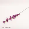 Orquídea Phalaenopsis Artificial para Decoración de Bodas, Arreglo Floral de Techo, Decoración de Pasillo de Boda, Flores Decorativas al por Mayor para Hoteles y Hogares