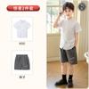 Vestido de Estilo Chinês Novo para Meninos Verão Estilo Chinês Hanfu Colete Bordado Xiangyun Terno Vestido Infantil para Apresentação
