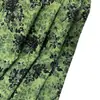 Tela de pana estampada floral verde vintage para ropa de niños y mujeres, incluyendo chaquetas, chalecos, pantalones y camisas