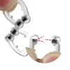 Mini Dispositivo Antirronquidos, Portátil, Fácil de Llevar, Suave, Ventilado, Cómodo, Clip Nasal Magnético de Silicona Antirronquidos para Dormir