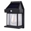 Lámpara de Tungsteno para Casa Lámpara de Pared para Exteriores Impermeable Inducción Patio Jardín Villa Iluminación Lámpara de Tungsteno Solar Linterna