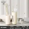 Set de cepillo de dientes y vaso para viajar, cepillo de dientes y vaso portátiles, set de artículos de tocador para viajar, vaso para cepillo de dientes de viaje