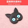 Accesorios de resina de gato con pupilas diferentes tridimensionales 3D hechos a mano pegamento de crema diy pegamento carcasa de teléfono móvil pasador de pelo accesorios para el cabello imanes para refrigerador