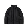 Nice3Rule Chaqueta Acolchada de Diseño Retro Japonés con Cuello Alto Abrigo de Algodón de Invierno Chaqueta Casual de Algodón para Hombre Nm008