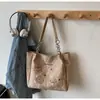 Bolso para Mujer 2026 Modelo Nuevo Gran Capacidad Casual Diario Simple Bolso de Hombro con Bloques de Color Elegante de Moda Bolso Tote