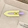 Estilo Coreano Primavera y Verano Nuevo Ola de Dopamina Aleación Clip sin Costuras Dulce y Lindo Clip para Flequillo Lateral Pinza para el Cabello Accesorios para el Cabello